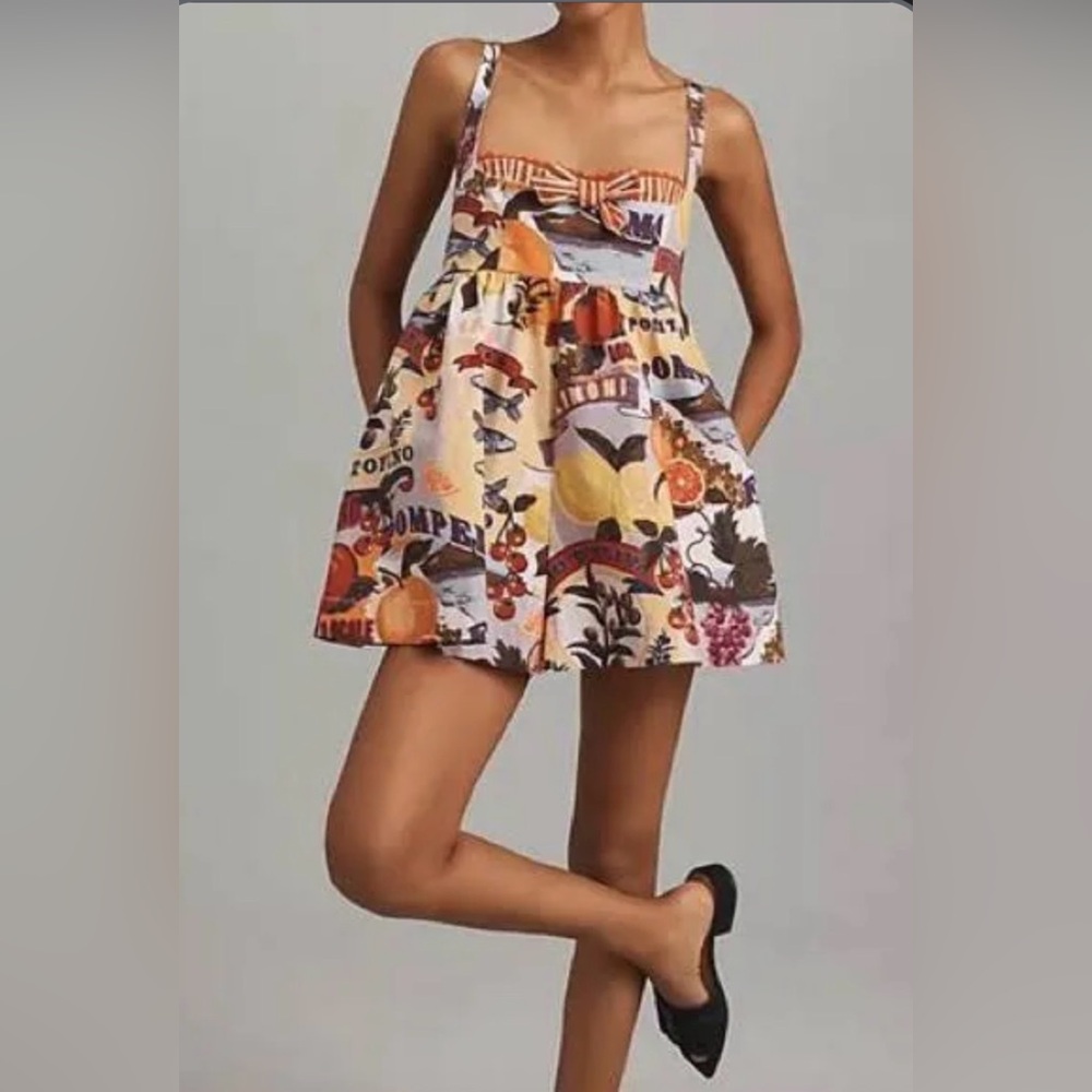 Maeve printed romper
